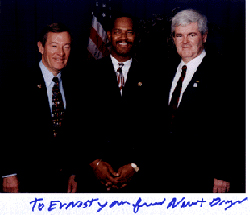 Ernie and George Voinovich and Newt Gingrich.